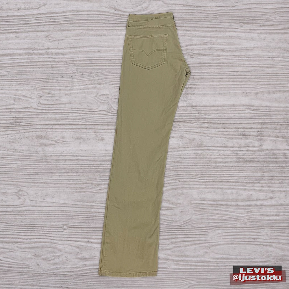 Levi's 502 Denim Jeans | Men's W32 - L34 | Beige, Slim Straight, Zip Fly - Picture 7 of 15